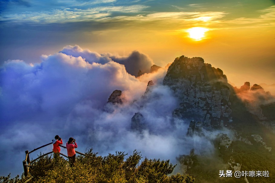 北方“小黄山”的云海里，藏着神奇的佛光和好运气