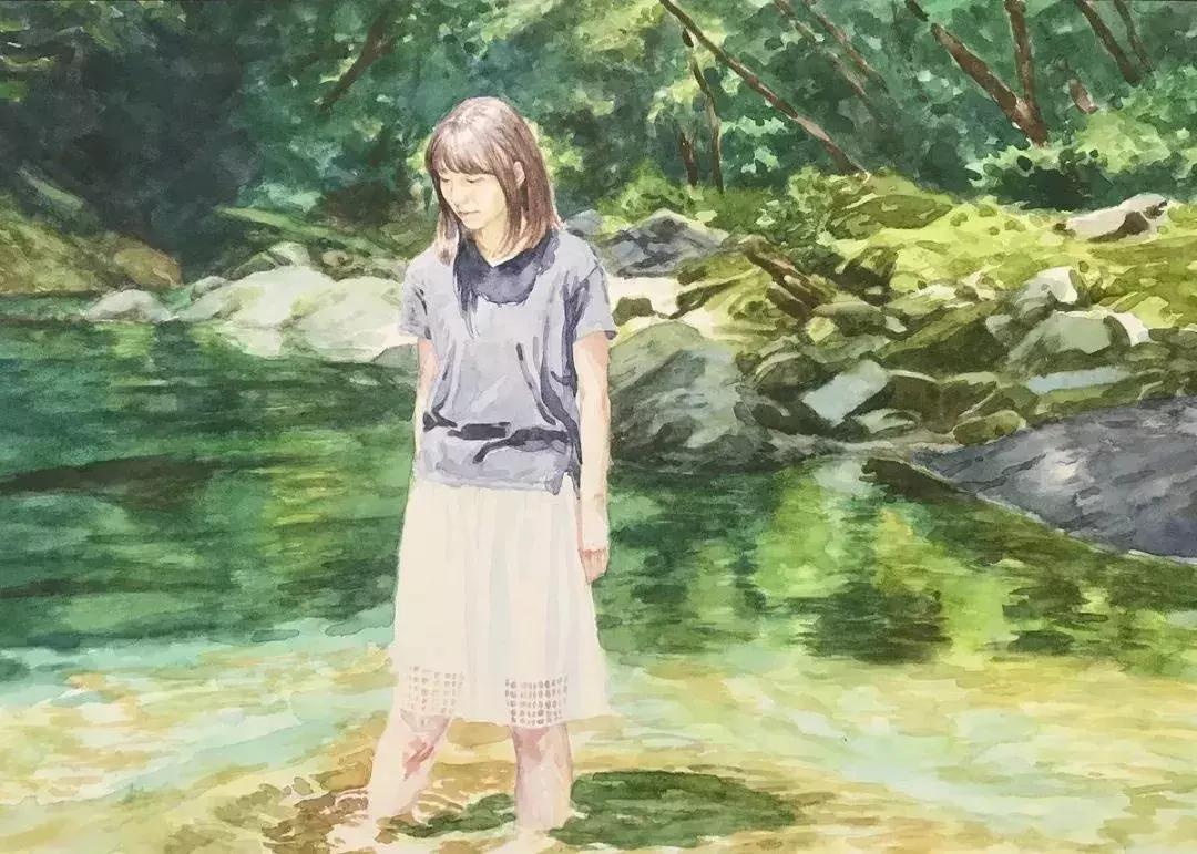 冷军超写实绘画是怎么画出来的,中国媲美冷军的超写实人物画家