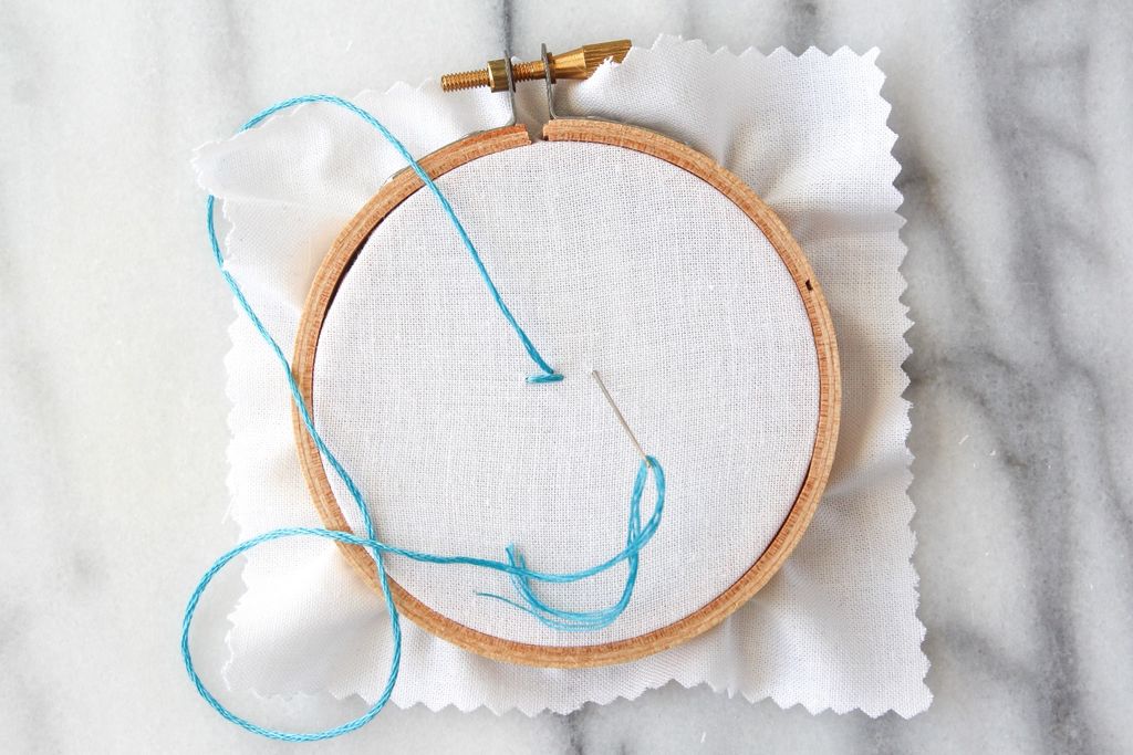 手把手教你手工刺绣最常规的方法,刺绣教程十种初学者必学手工刺绣