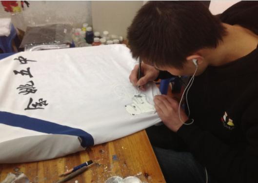 服装效果图校服系列手绘,学生手绘衣服