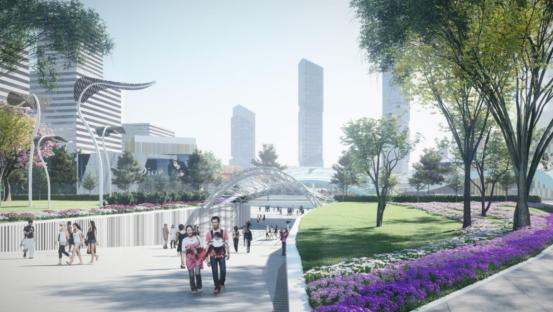 天府新区招商人字绿廊,天府新区人字绿廊规划图