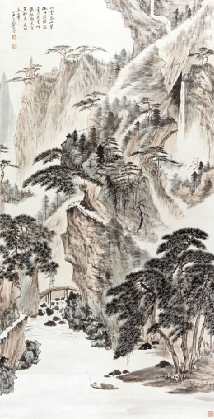 郑午昌书法真迹欣赏,郑午昌花鸟图100幅