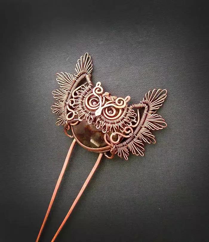 国外金属绕线首饰教程大全,绕线手工首饰