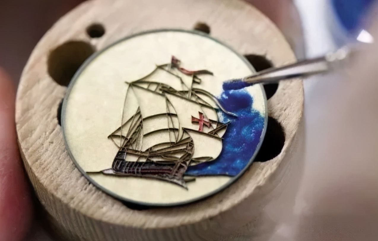 质感细腻的古法与珐琅工艺,中国传统珐琅工艺技法