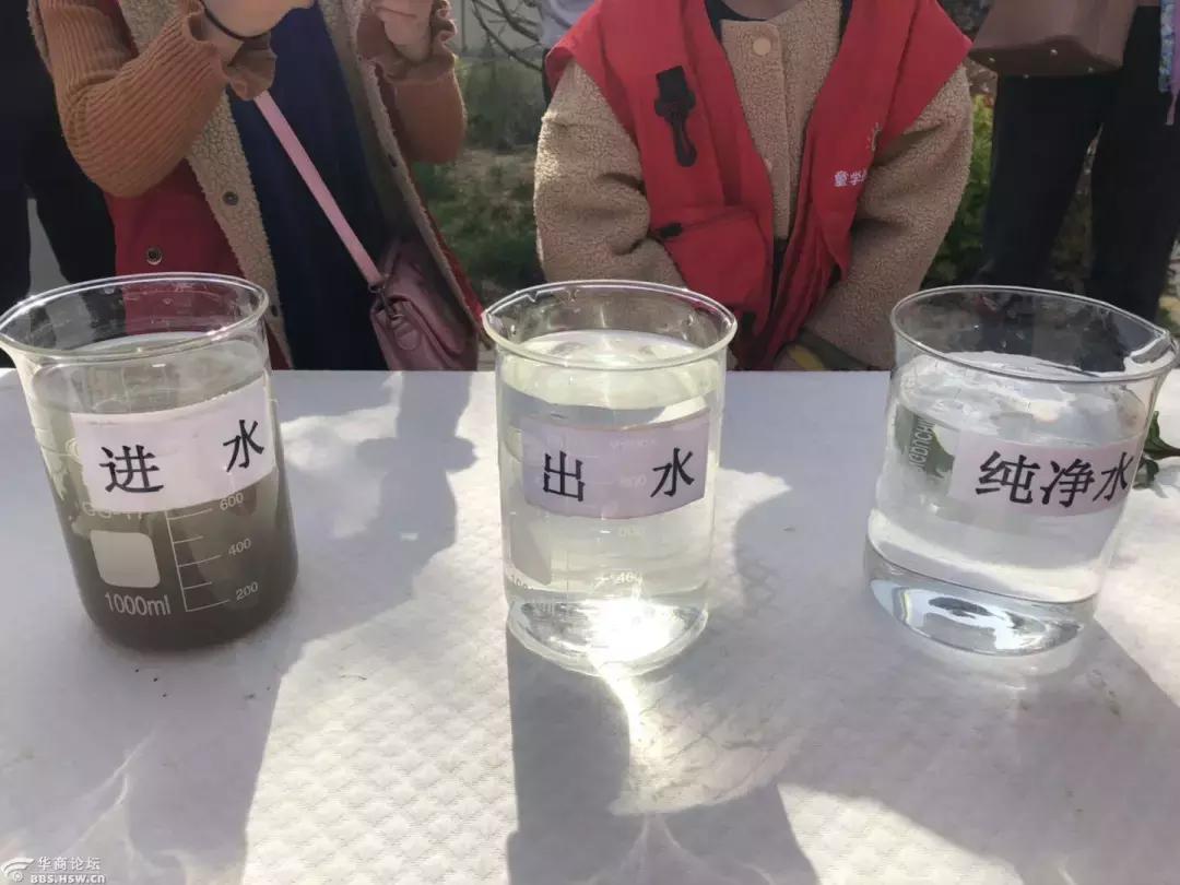 污水处理厂小记者,污水处理厂小朋友参观讲解