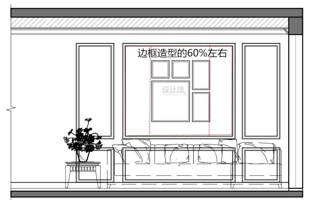 沙发背景墙装饰画挂什么画寓意好,沙发背景墙挂地图装饰画