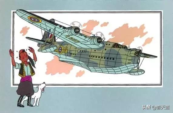 丁丁历险记国语版三艘帆船,丁丁历险记飞机系列