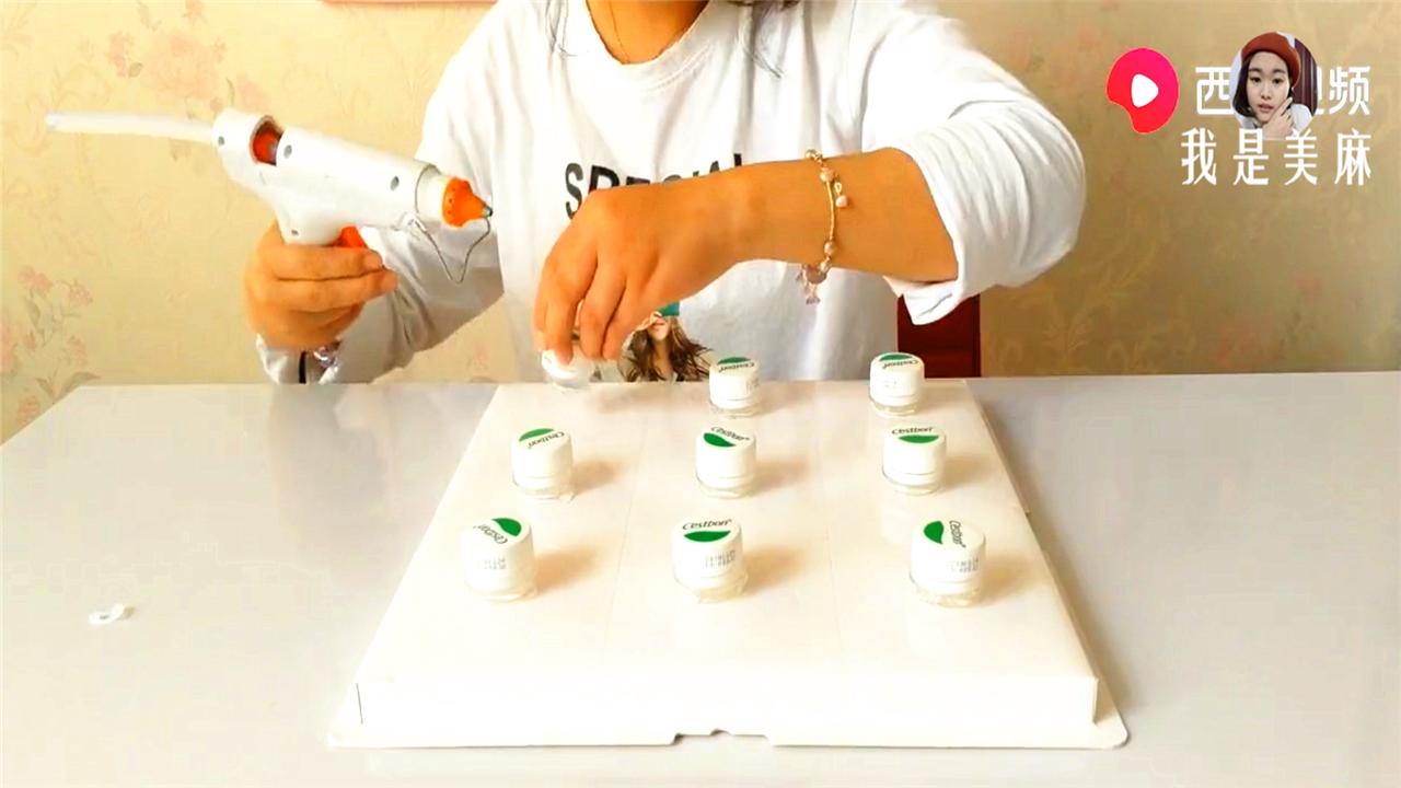 幼儿益智手工玩具制作塑料瓶,废物儿童益智玩具制作