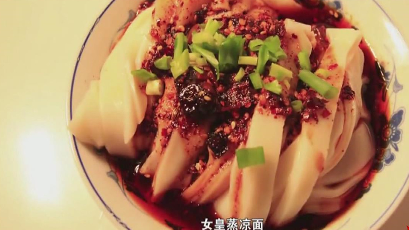 广元美食薄饼,广元特色小吃凉面做法