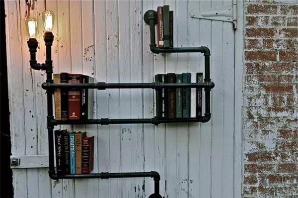 自制墙体书架简单又好用,家用书架设计简易
