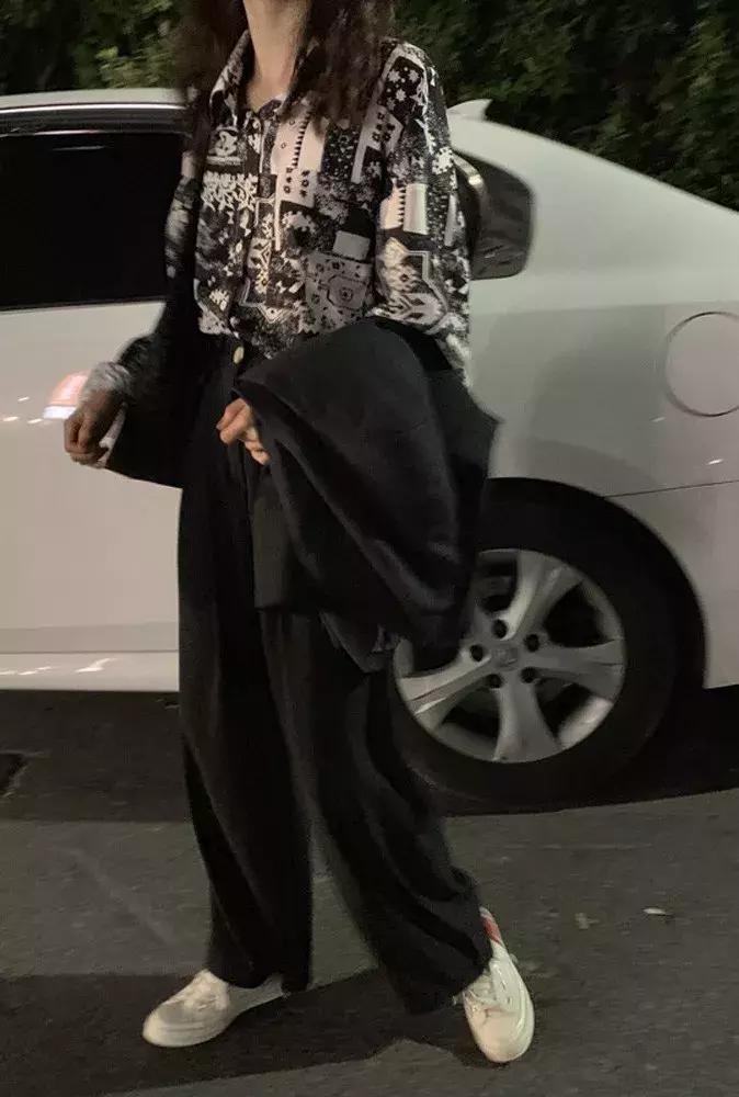 碎花衬衫和白衬衫哪个更好看,雪纺衬衫女夏季碎花领妈妈款