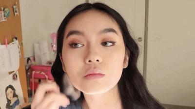 欧美法式自然妆,泰式大气妆容适合口红