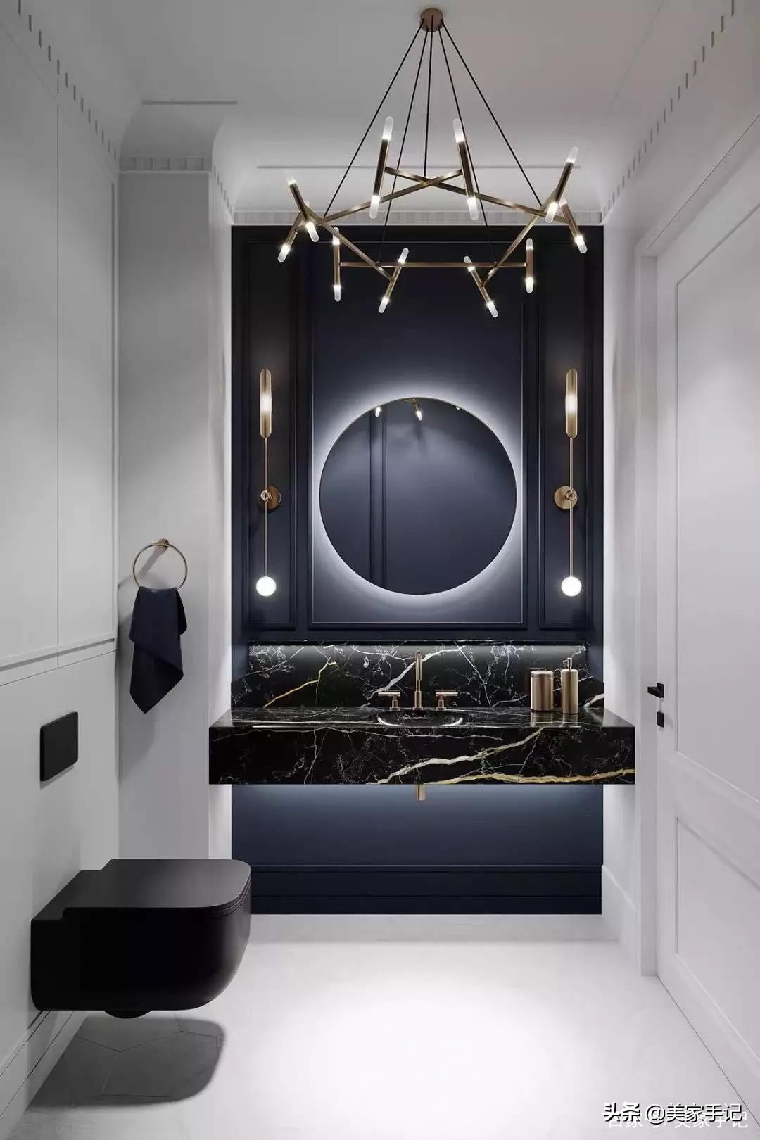 洗漱台布局风格推荐,洗漱台简约风格