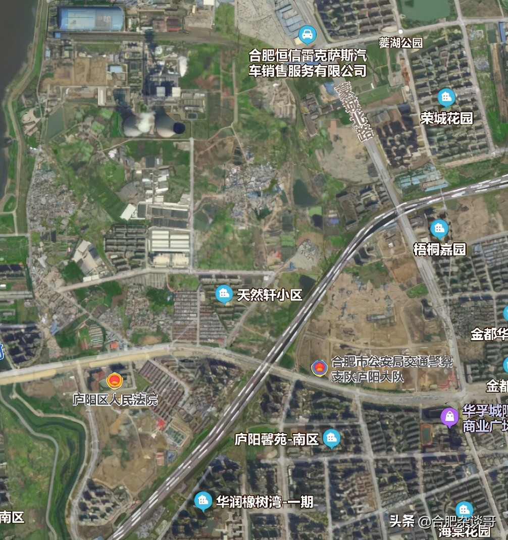 反向出牌的合肥，市中心像城中村，郊区却像浦东和中关村