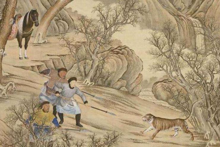 除了猎犬还有猎鹰、猎豹，从《元世祖出猎图》看蒙古的狩猎文化