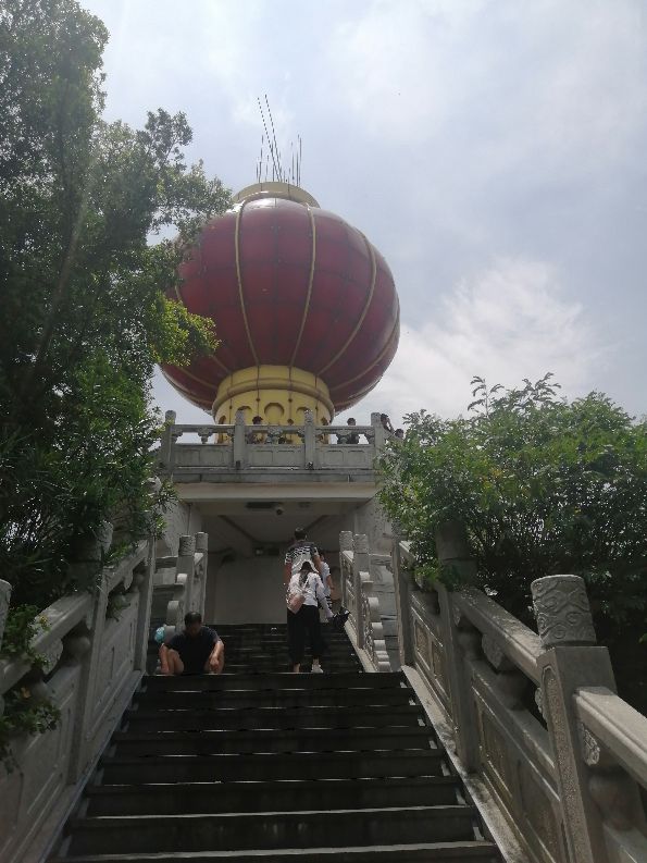 东莞旗峰公园掠影,东莞旗峰公园大体俯视图片