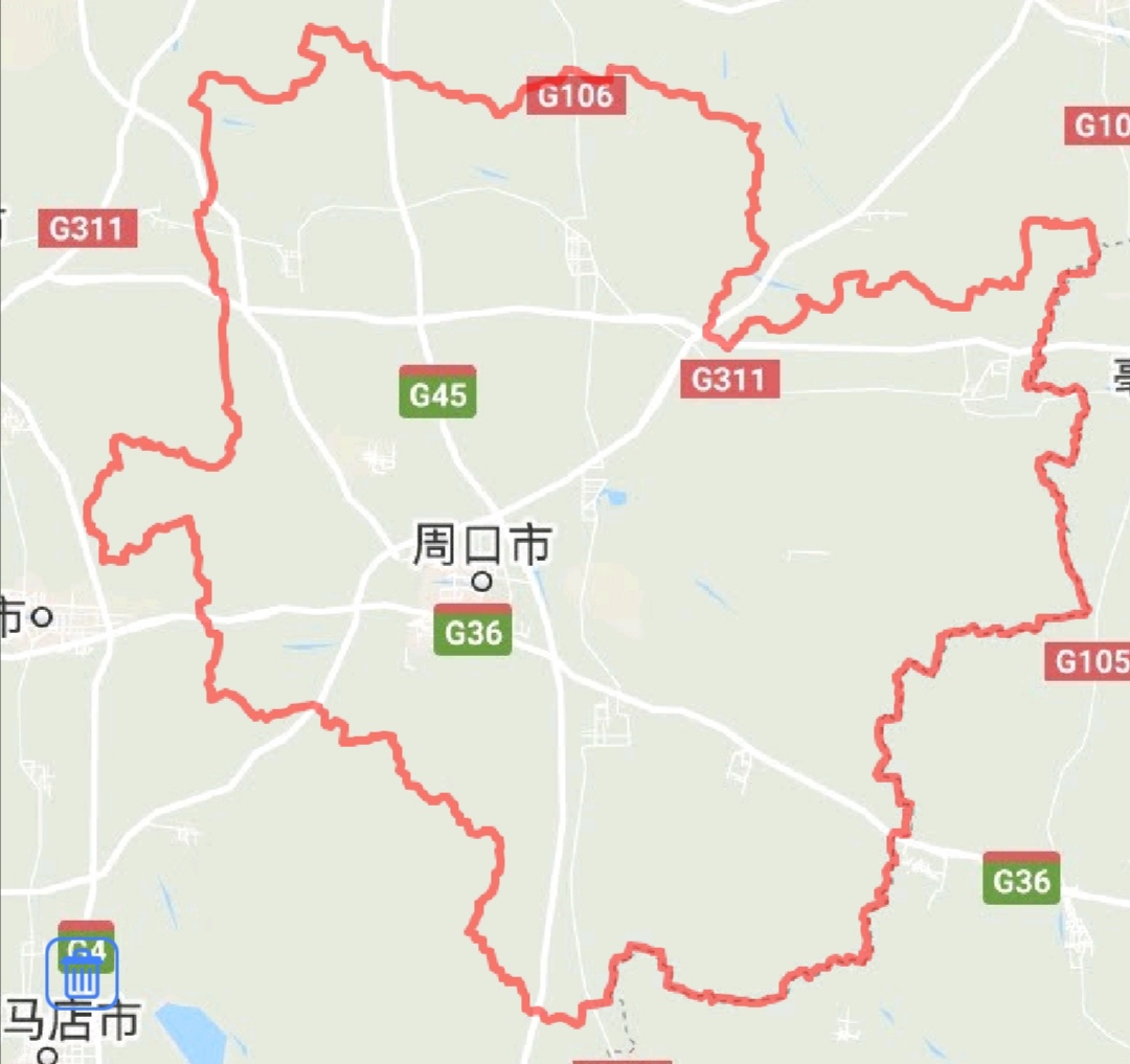 周口川汇区多大面积,周口各县建成区面积排名