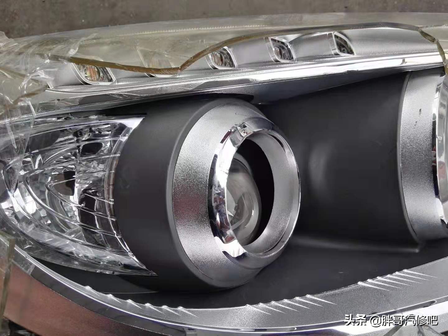 led大灯有透镜解决散光的最佳办法,大灯透镜拆除教程