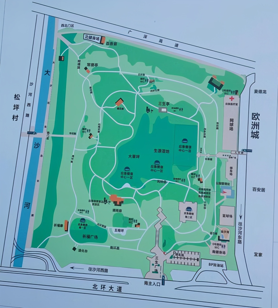 深圳罗湖跑步路线推荐,深圳中心公园跑步路线图