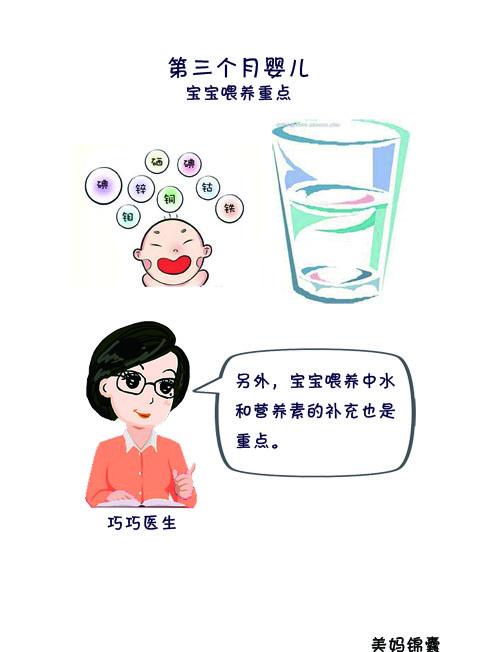 三个月的宝宝快速生长,幼儿的生长发育营养需要特点