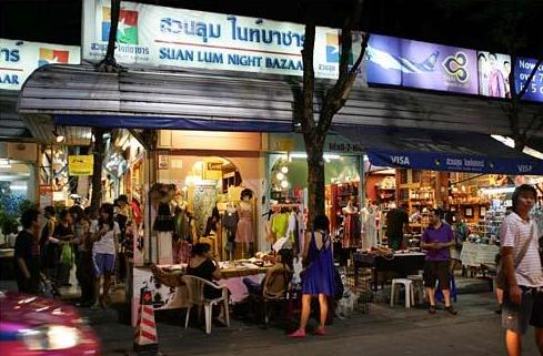 泰国旅游市场图片,泰国周末市场视频