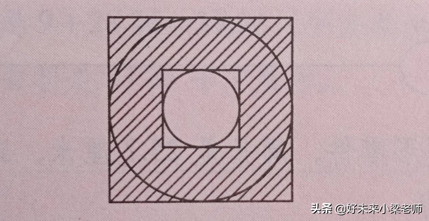 多种方法计算圆相关图形,圆求不规则图形周长方法