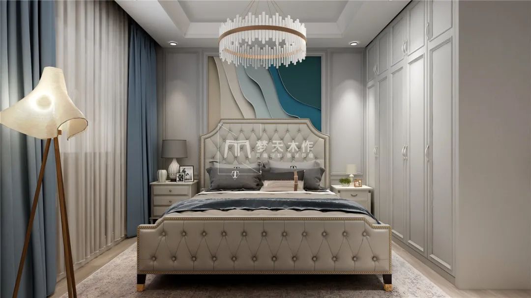 轻奢148平装修效果图,现代轻奢风格小户型黑白灰效果图