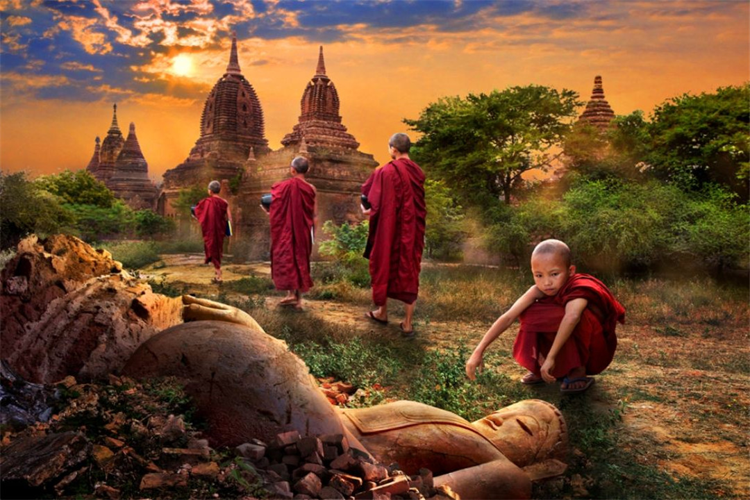 男人也爱穿裙子，30块钱能吃到7菜1汤的大餐，缅甸的冷知识