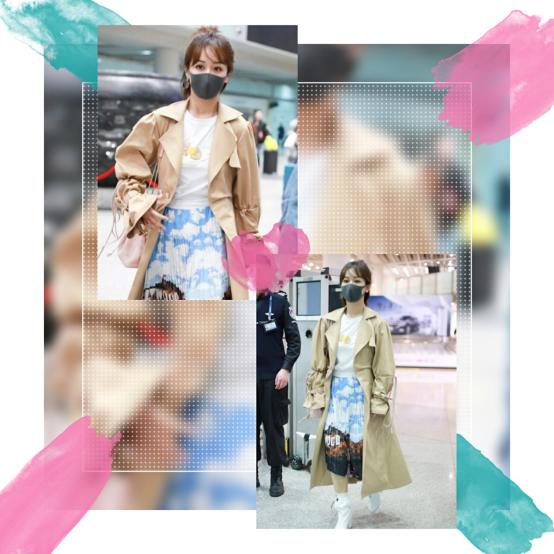 杨紫轻熟女装,杨紫轻熟风黄衣裙