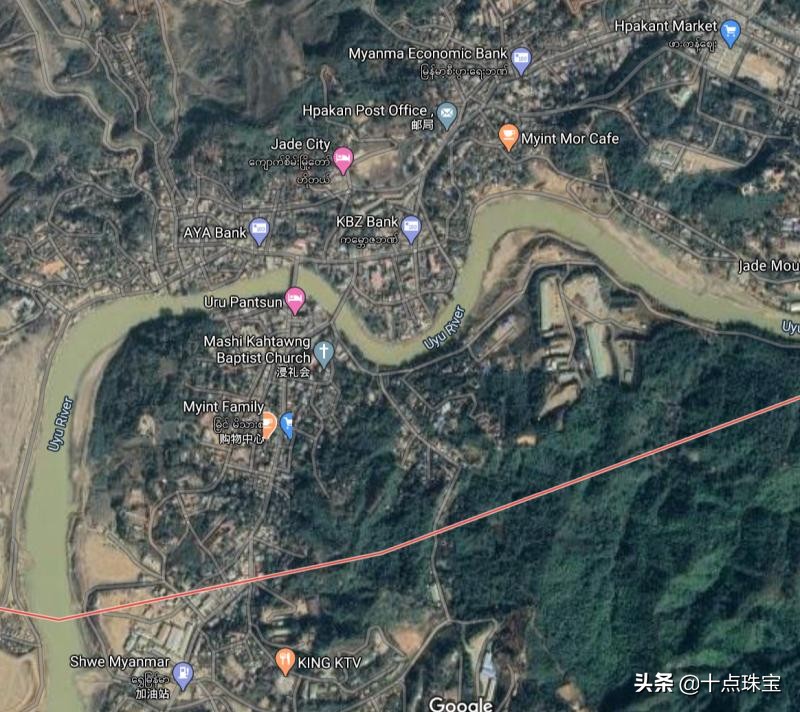 缅甸赌石翡翠原石场口,常见翡翠赌石与场口组图