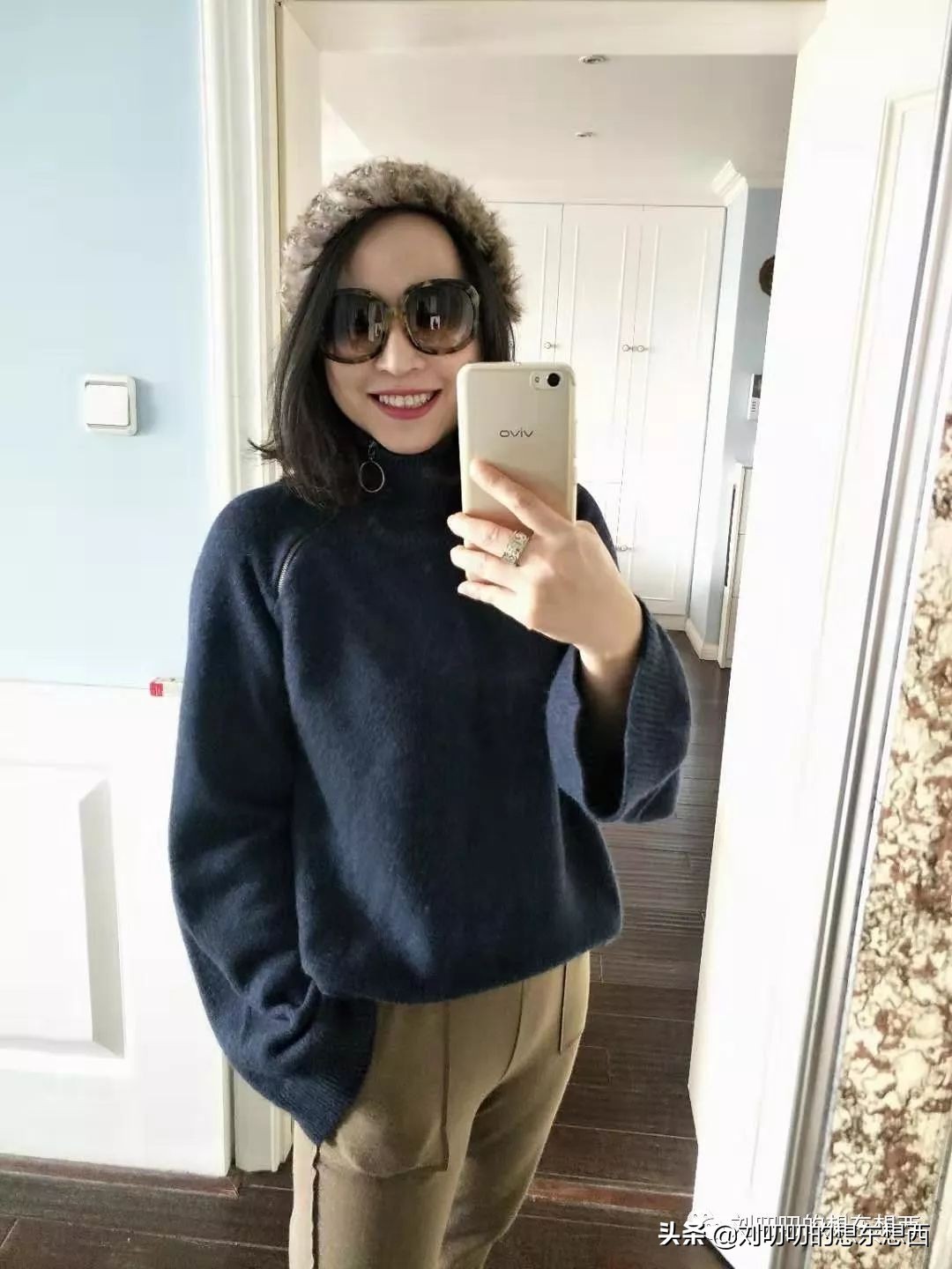 羊绒衫穿搭技巧秋冬,休闲装搭配冬款