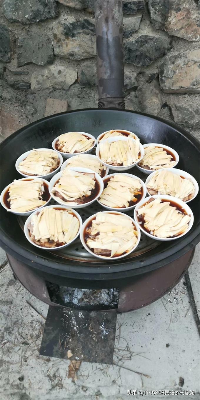 蓟县福满阁民宿美食,推荐蓟州风景吃住好的农家院