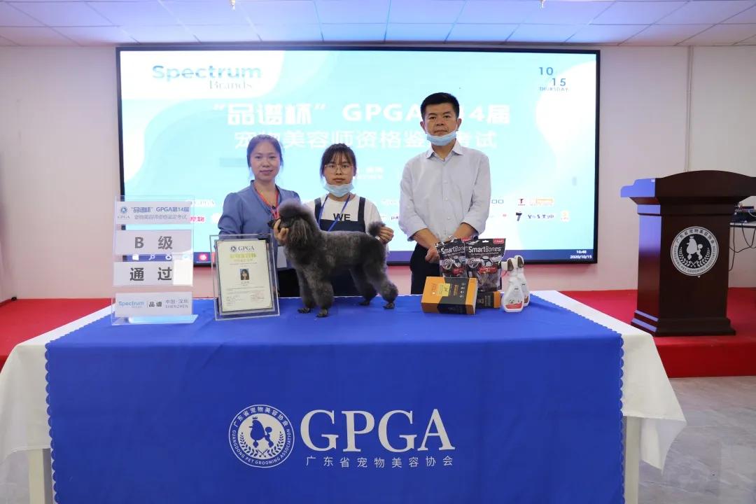 成绩公布！“品谱杯”GPGA第14届宠物美容师资格鉴定考试