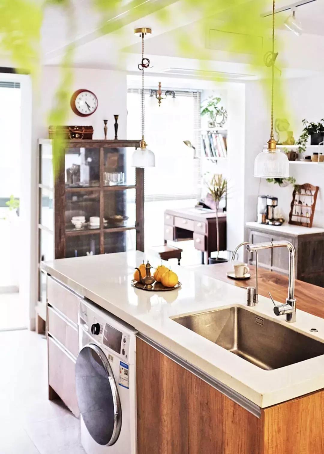 开放式厨房好不好看油烟会不会大,开放式厨房装修效果图无门防油烟