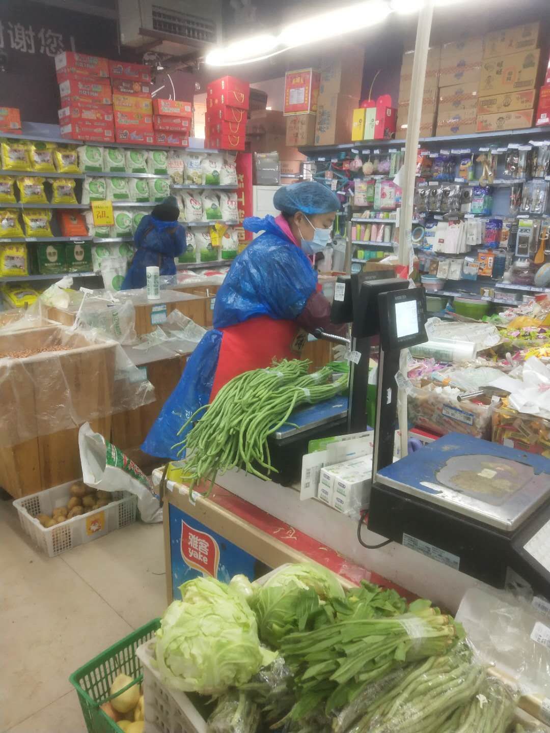 疫情下的农村入党宣誓,疫情下的农村风景