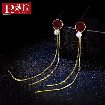 耳饰新款耳环时尚潮流,推荐女生的法式复古耳环