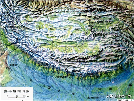 阿尔卑斯喜马拉雅山系地图,世界级登山
