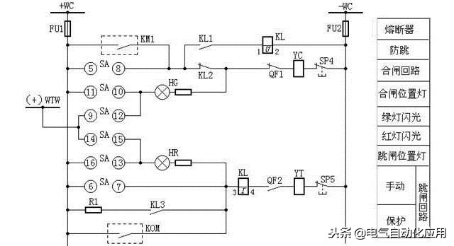 电气高压二次回路看图口诀,电工高压二次回路图纸讲解大全图