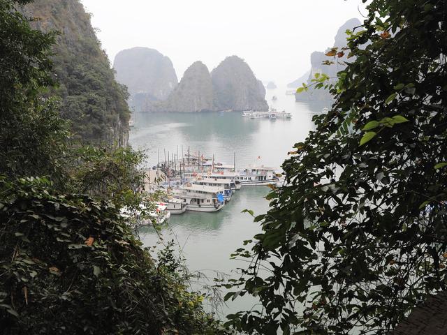 这里虽然风景如画人们生活的却很凄惨没日没夜的追着大船讨生活