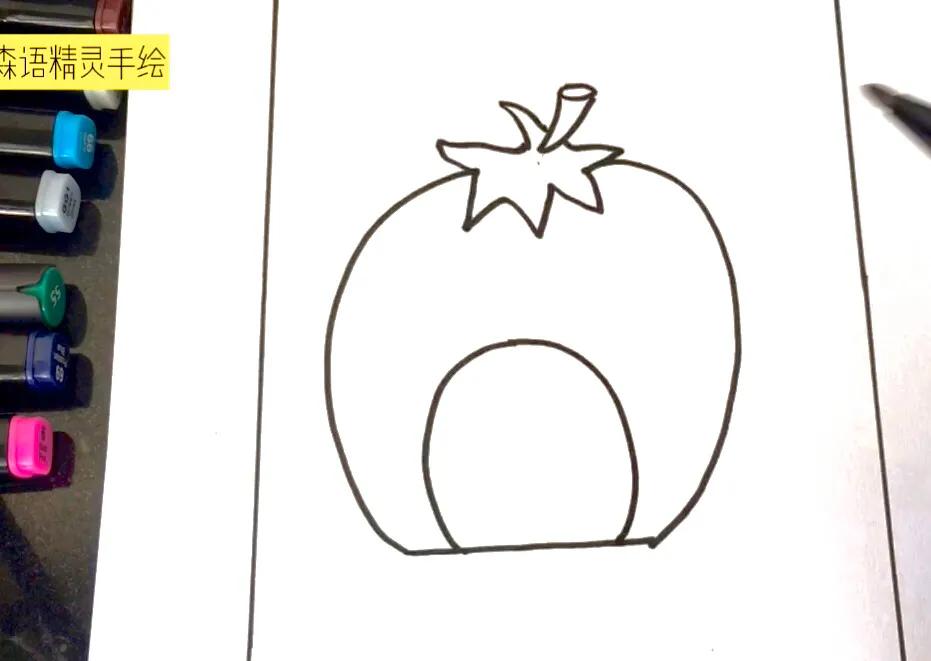 小舞和唐三用马克笔怎么画简笔画,初学画儿童简单的简笔画