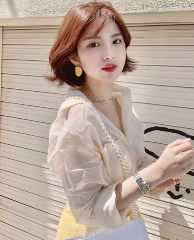 适合微胖女生的短发发型多种多样,适合微胖女生的短发发型