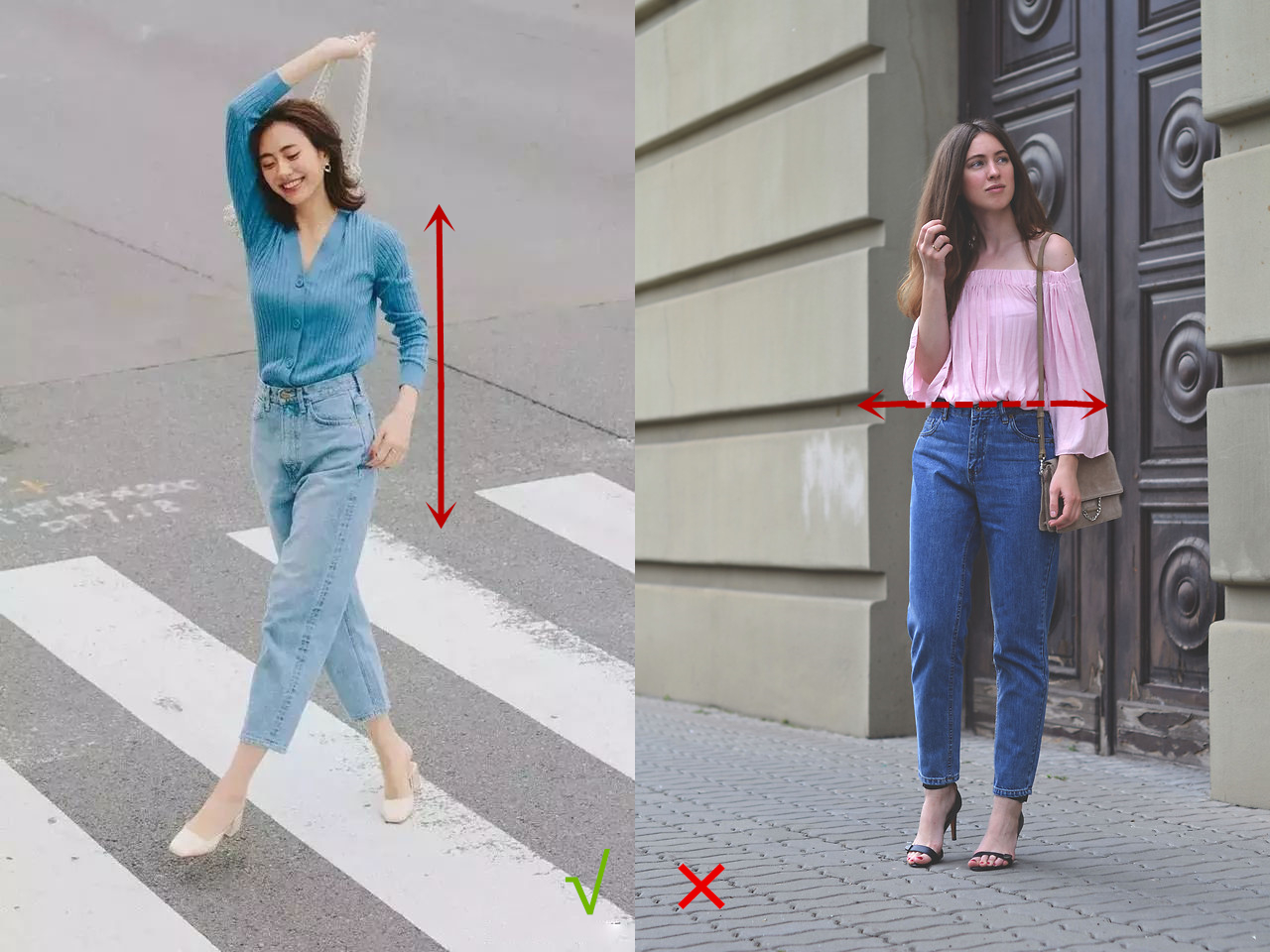 胯宽屁股大减肥教程,梨形身材胯宽腿粗屁股大怎么穿搭