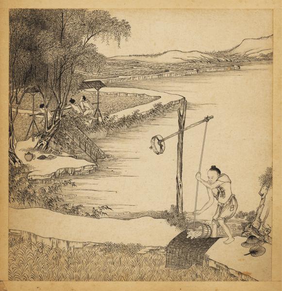 古画复活的视频,古画复活山水视频