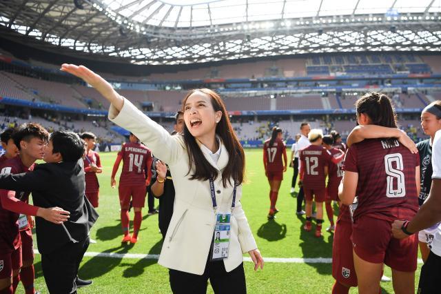 伍伦盼泰国女足,泰国足协女主席伍伦盼