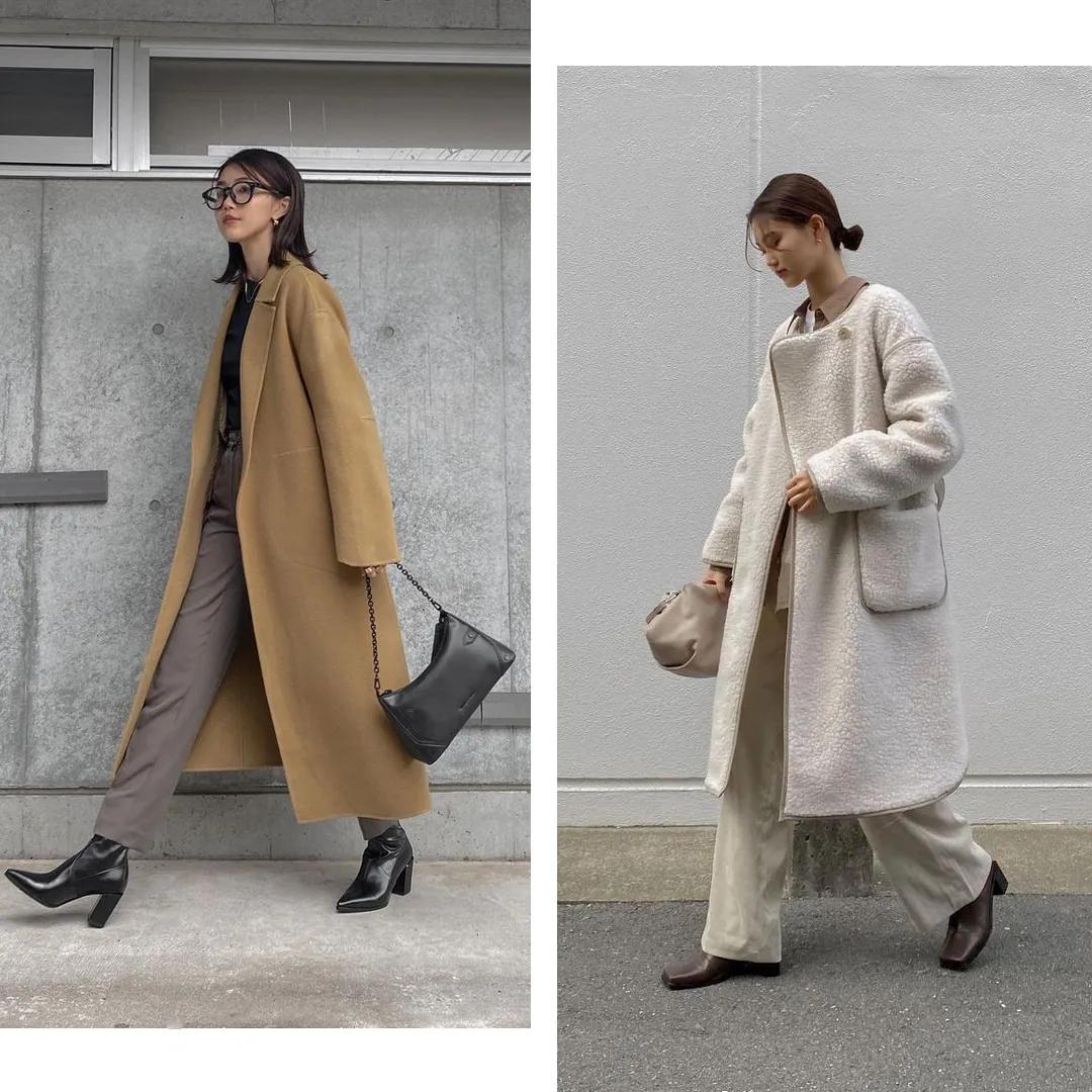 又暖和又酷的穿搭女,又一轮降温了保暖套装