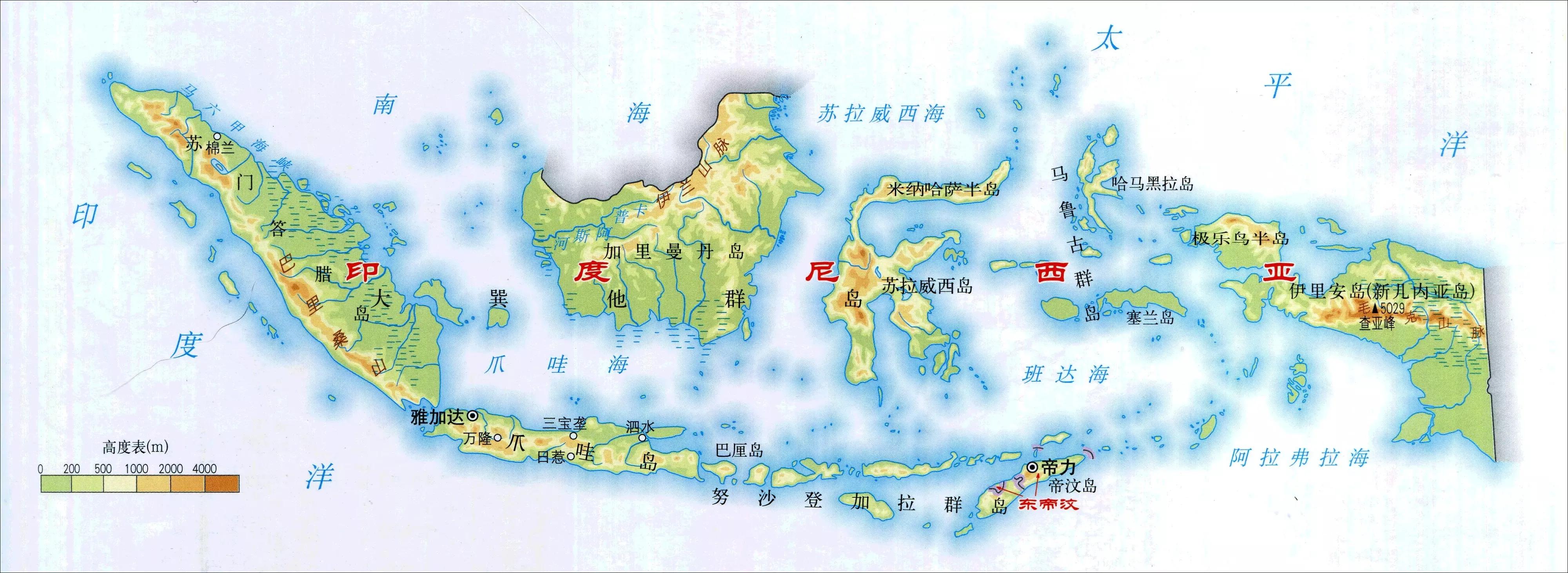 最新亚洲地图超清版大图,亚洲地形图高清版保存