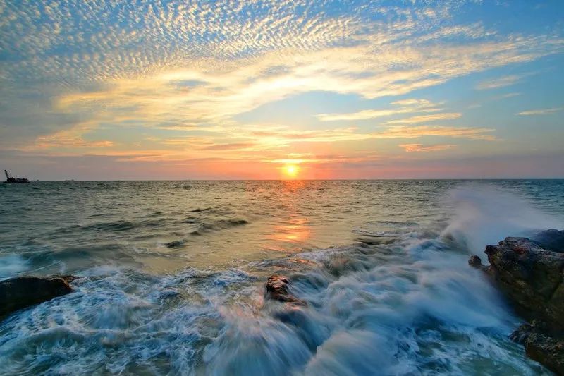 海南东方鱼鳞洲的海,生命里的一场美丽邂逅