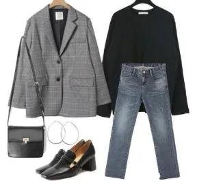 冬天小西装怎么搭配好,小西装怎么搭配好看女小个子