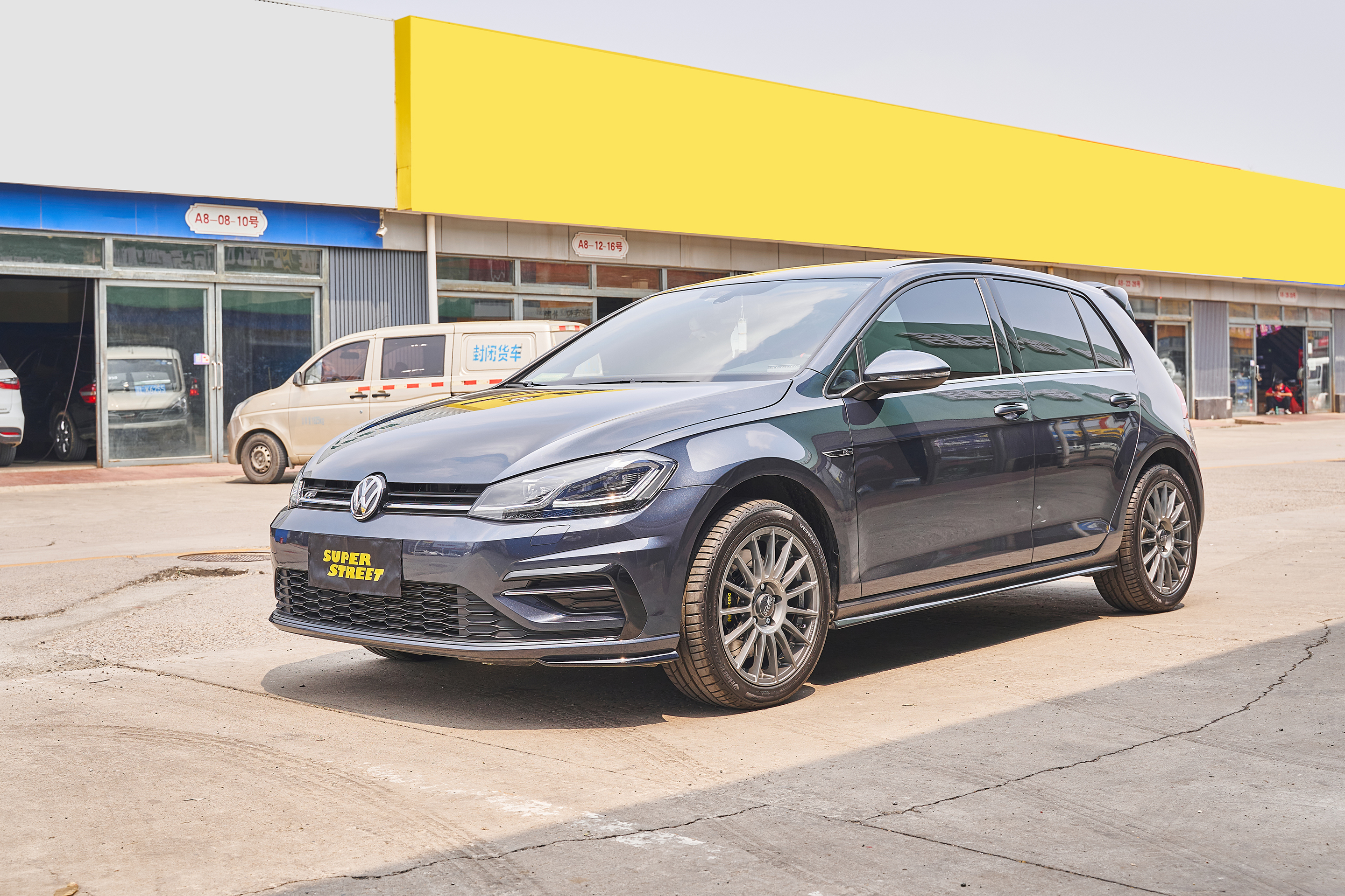 高尔夫7.5升级rline前杠,高尔夫6gti改装ap9200