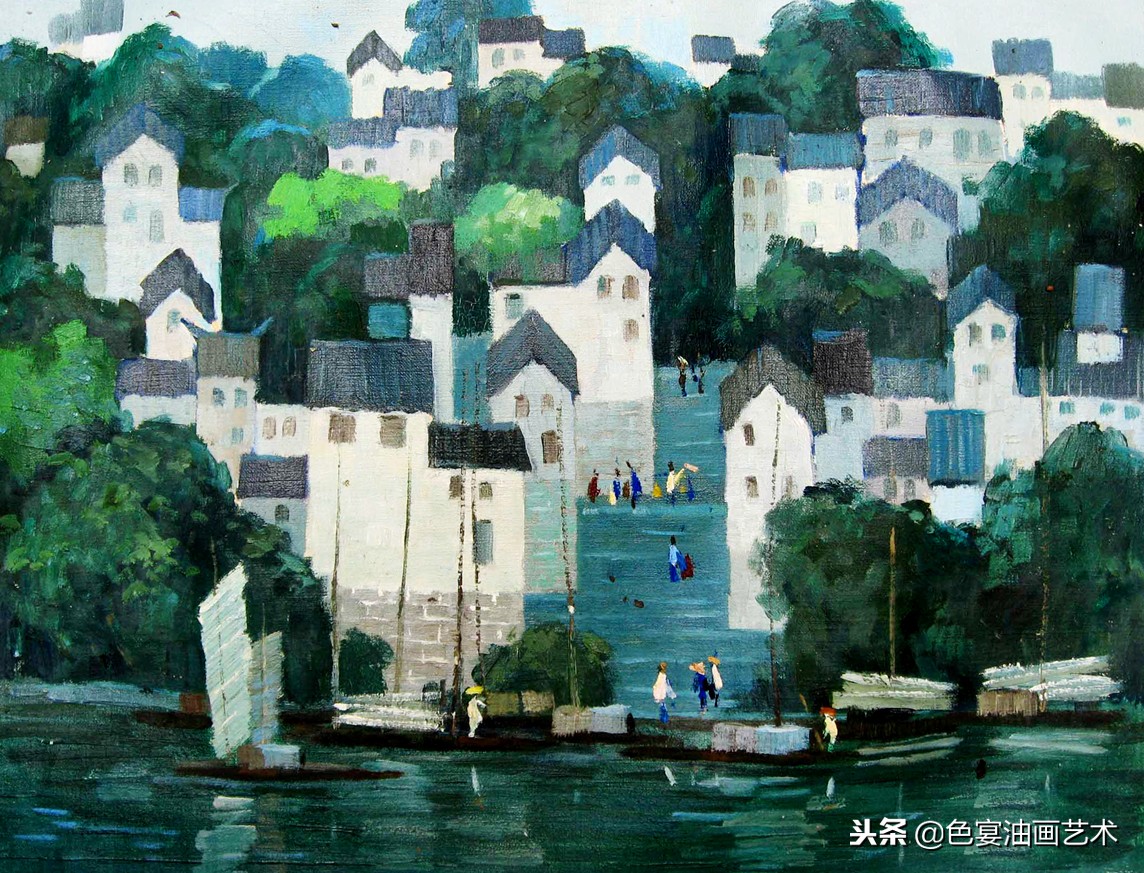 俄罗斯油画大师风景油画教程视频,油画大师油画风景创作教学视频